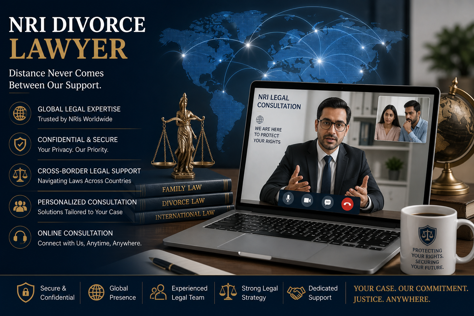 How to File Divorce in India While Living Abroad